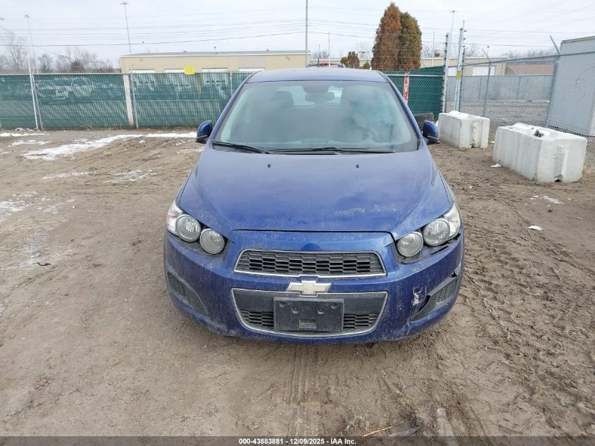 2013 Chevrolet Sonic Lt Auto VIN: 1G1JC6SG8D4222317 Lot: 43883881