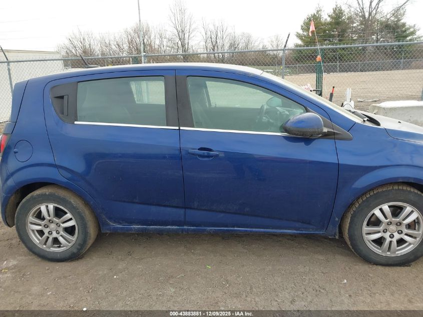 2013 Chevrolet Sonic Lt Auto VIN: 1G1JC6SG8D4222317 Lot: 43883881