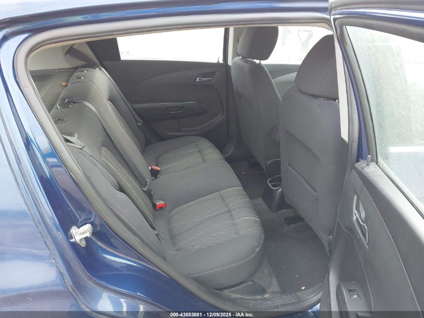 2013 Chevrolet Sonic Lt Auto VIN: 1G1JC6SG8D4222317 Lot: 43883881