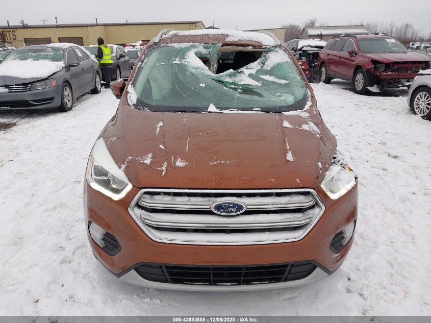 2017 Ford Escape Titanium VIN: 1FMCU0JD9HUE34243 Lot: 43883888
