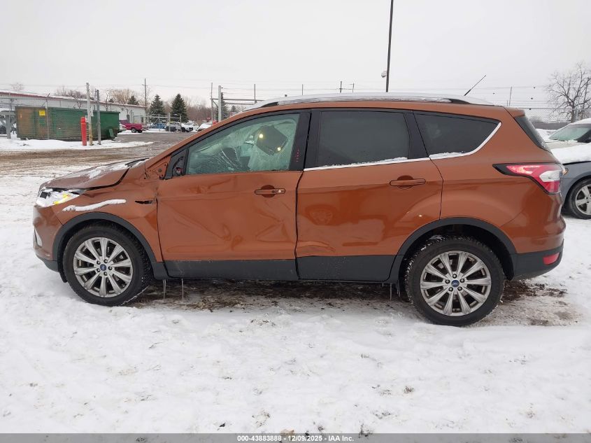 2017 Ford Escape Titanium VIN: 1FMCU0JD9HUE34243 Lot: 43883888