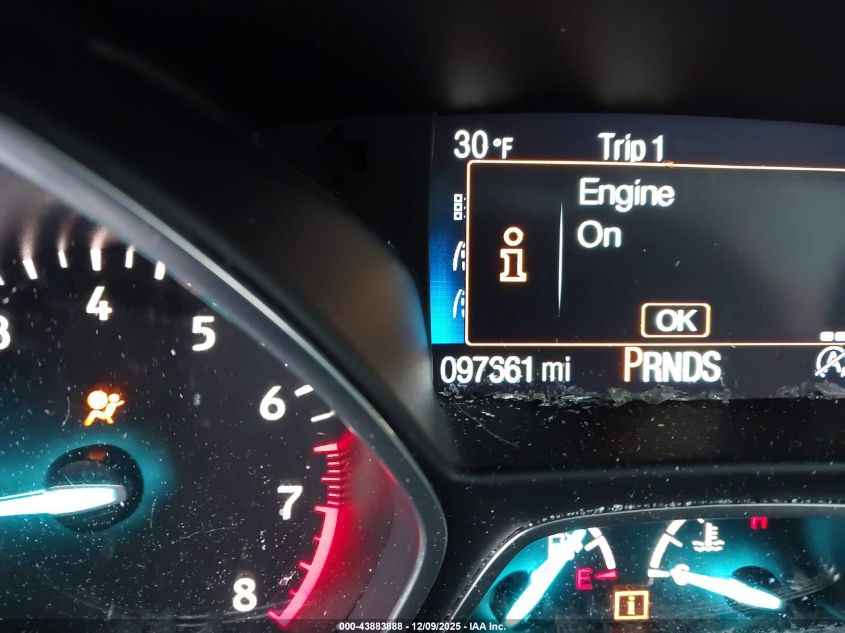 2017 Ford Escape Titanium VIN: 1FMCU0JD9HUE34243 Lot: 43883888