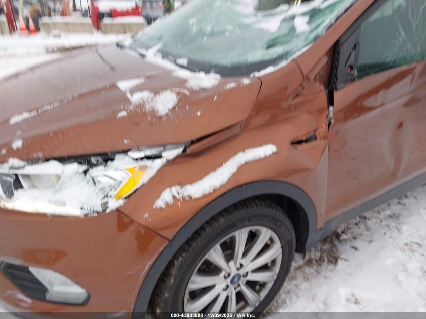 2017 Ford Escape Titanium VIN: 1FMCU0JD9HUE34243 Lot: 43883888