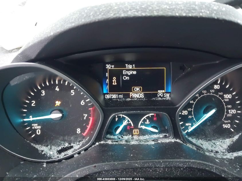 2017 Ford Escape Titanium VIN: 1FMCU0JD9HUE34243 Lot: 43883888