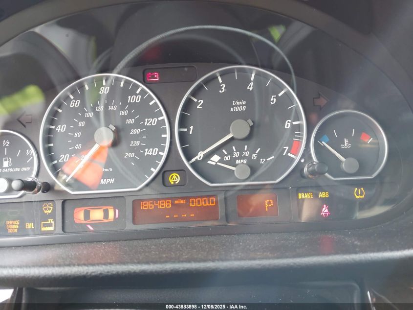 2005 BMW 330Ci VIN: WBABD53405PL15627 Lot: 43883898