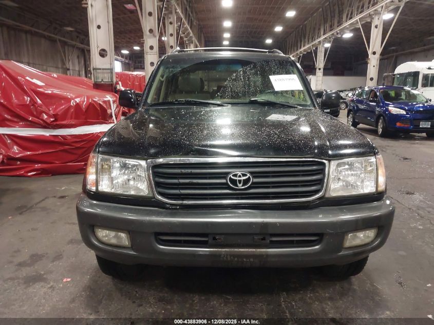2001 Toyota Land Cruiser VIN: JTEHT05JX12010743 Lot: 43883906