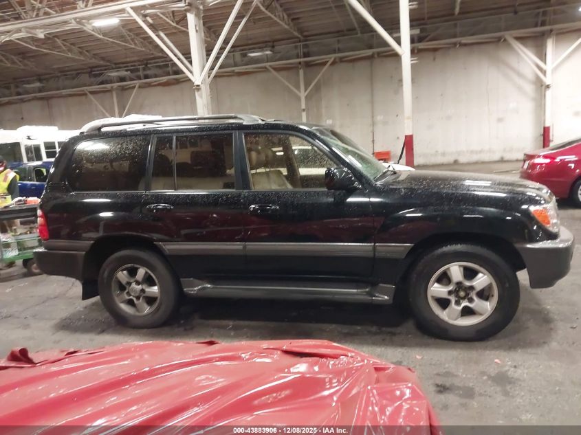 2001 Toyota Land Cruiser VIN: JTEHT05JX12010743 Lot: 43883906