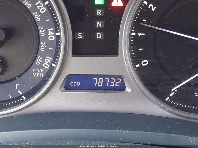 2008 Lexus Is 250 VIN: JTHCK262785021405 Lot: 43883909