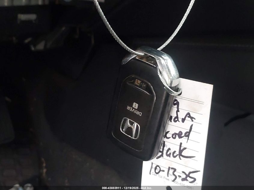 2019 Honda Accord Ex-L VIN: 1HGCV1F5XKA136495 Lot: 43883911