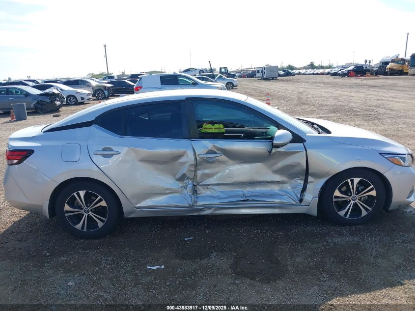 2020 Nissan Sentra Sv Xtronic Cvt VIN: 3N1AB8CV3LY238037 Lot: 43883917