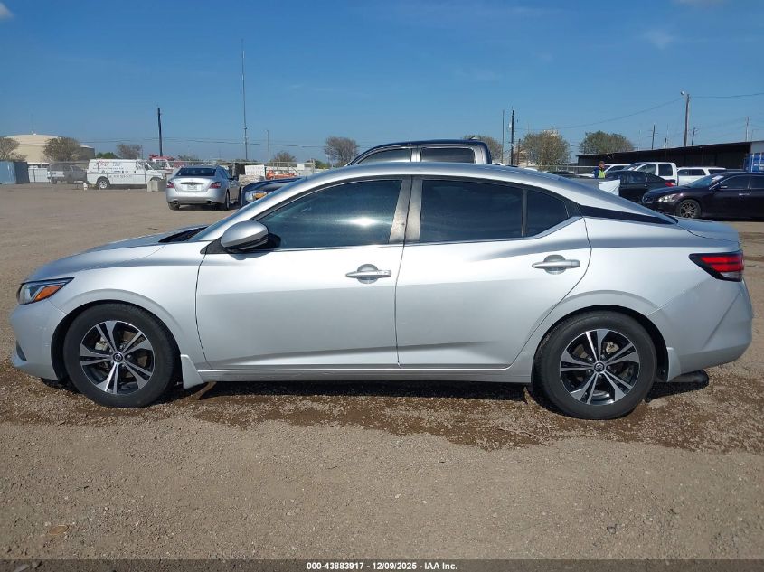 2020 Nissan Sentra Sv Xtronic Cvt VIN: 3N1AB8CV3LY238037 Lot: 43883917