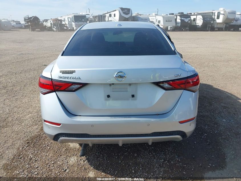 2020 Nissan Sentra Sv Xtronic Cvt VIN: 3N1AB8CV3LY238037 Lot: 43883917