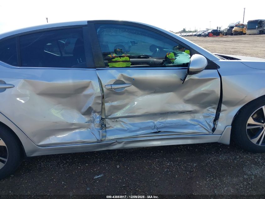 2020 Nissan Sentra Sv Xtronic Cvt VIN: 3N1AB8CV3LY238037 Lot: 43883917