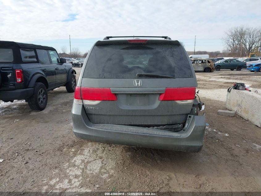 2008 Honda Odyssey Ex-L VIN: 5FNRL38768B031929 Lot: 43883918