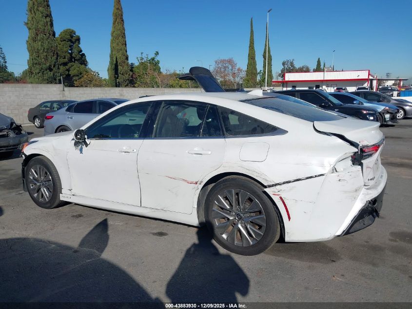 2022 Toyota Mirai Xle VIN: JTDAAAAA1NA006695 Lot: 43883930