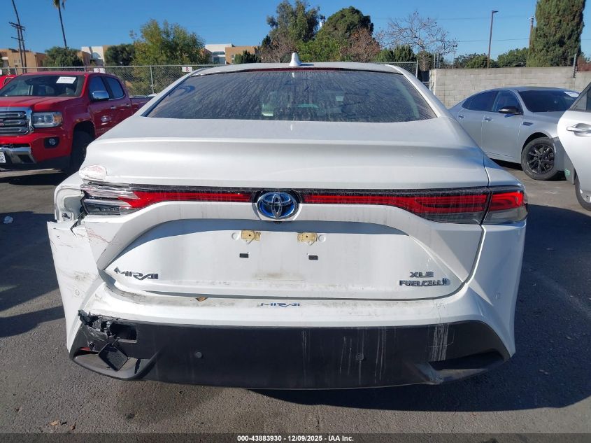 2022 Toyota Mirai Xle VIN: JTDAAAAA1NA006695 Lot: 43883930