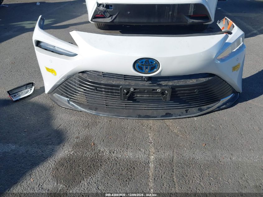 2022 Toyota Mirai Xle VIN: JTDAAAAA1NA006695 Lot: 43883930