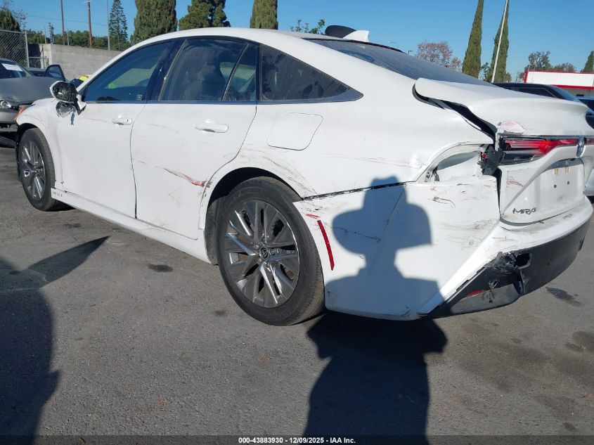 2022 Toyota Mirai Xle VIN: JTDAAAAA1NA006695 Lot: 43883930