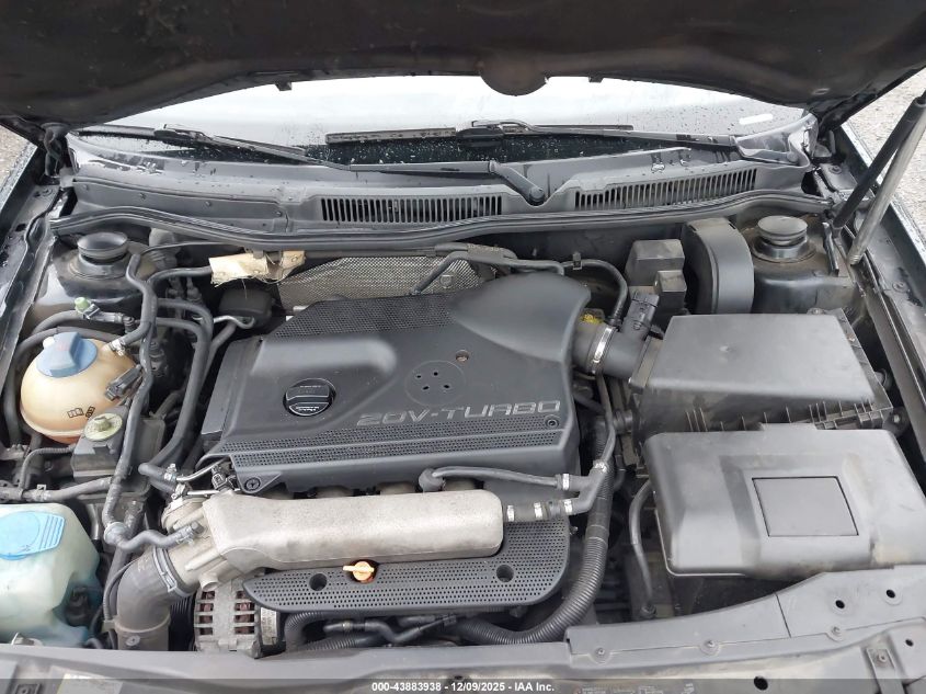 2000 Volkswagen Gti Gls 1.8L Turbo VIN: WVWDH21J0YW688328 Lot: 43883938