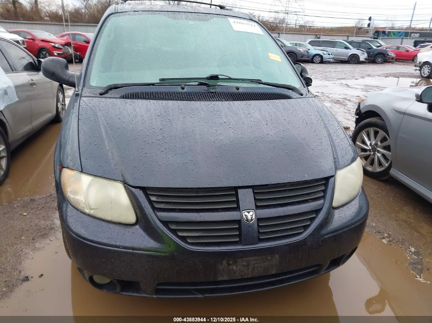 2007 Dodge Grand Caravan Sxt VIN: 2D4GP44L87R113297 Lot: 43883944