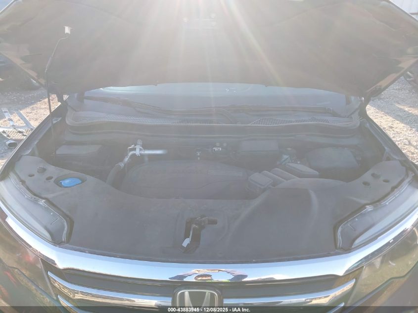 2017 Honda Pilot Elite VIN: 5FNYF6H04HB028681 Lot: 43883945