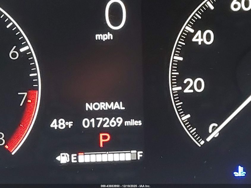 2025 Honda Odyssey Ex-L VIN: 5FNRL6H66SB025855 Lot: 43883950