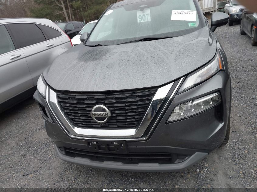 2021 Nissan Rogue Sv Intelligent Awd VIN: 5N1AT3BB3MC842813 Lot: 43883957