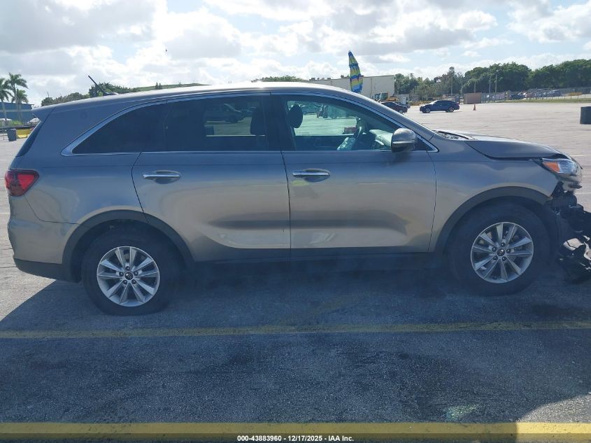 2019 Kia Sorento L/Lx VIN: 5XYPG4A39KG549946 Lot: 43883960