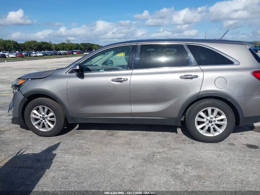 2019 Kia Sorento L/Lx VIN: 5XYPG4A39KG549946 Lot: 43883960