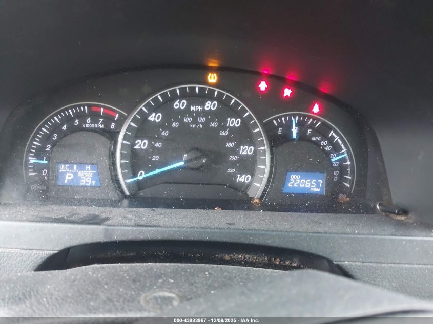 2012 Toyota Camry Le VIN: 4T1BF1FK2CU078343 Lot: 43883967