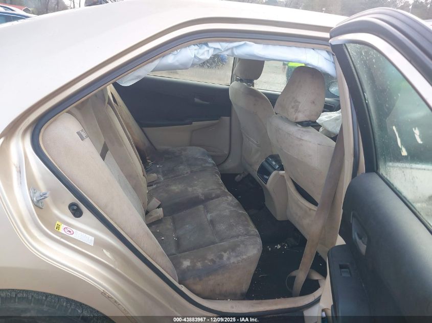 2012 Toyota Camry Le VIN: 4T1BF1FK2CU078343 Lot: 43883967