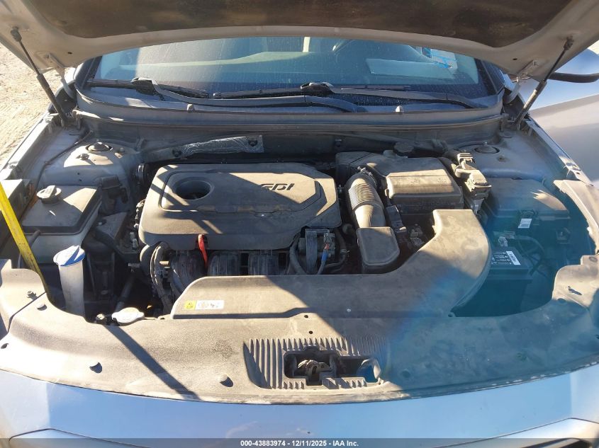 2017 Hyundai Sonata VIN: 5NPE24AF2HH493477 Lot: 43883974