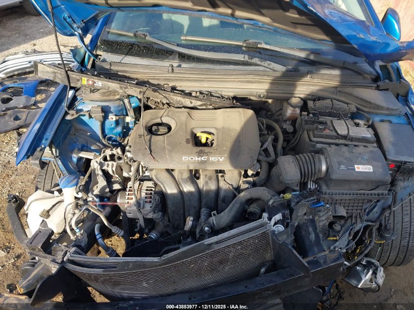 2018 Hyundai Elantra Value Edition VIN: KMHD84LF7JU472994 Lot: 43883977