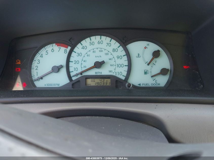 2004 Toyota Corolla Le VIN: 1NXBR32E04Z315836 Lot: 43883979