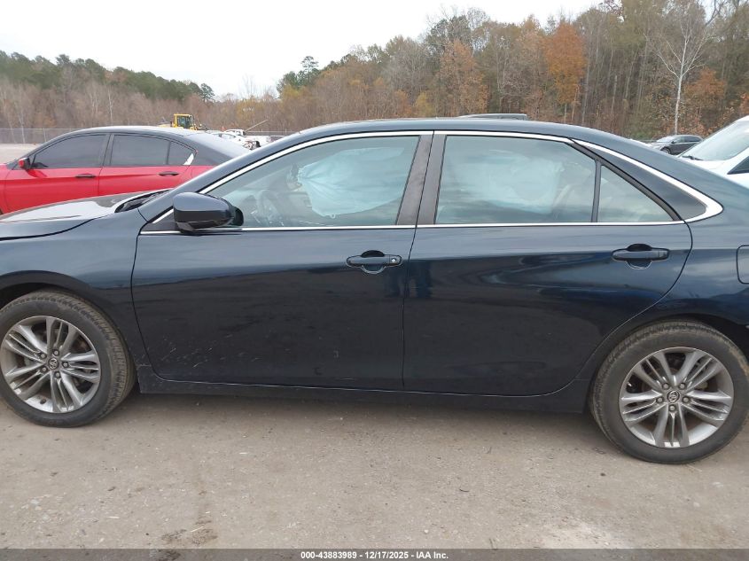 2015 Toyota Camry Se VIN: 4T1BF1FK0FU101476 Lot: 43883989