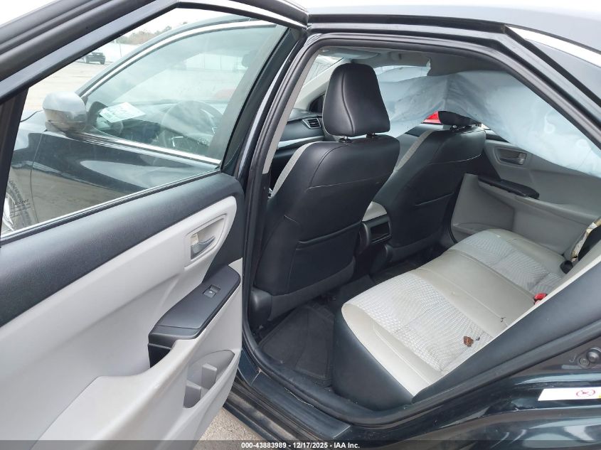 2015 Toyota Camry Se VIN: 4T1BF1FK0FU101476 Lot: 43883989