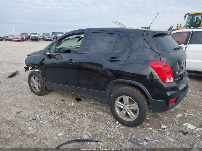 2022 Chevrolet Trax Awd Ls VIN: KL7CJNSM5NB513485 Lot: 43883990