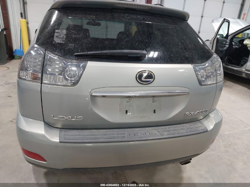 2008 Lexus Rx 400H VIN: JTJGW31U082007799 Lot: 43884002