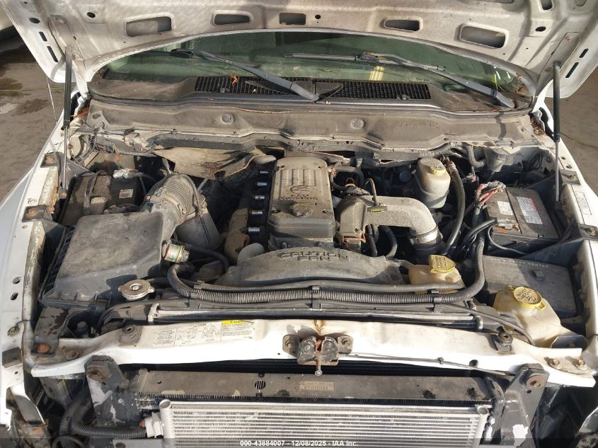 2003 Dodge Ram 2500 Slt/Laramie/St VIN: 3D7KU28683G804554 Lot: 43884007