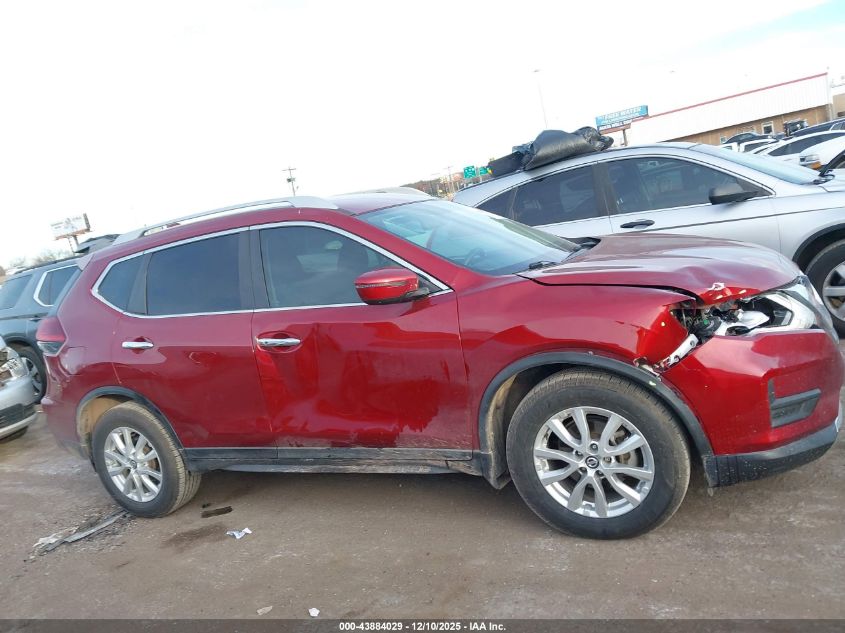 2018 Nissan Rogue Sv VIN: 5N1AT2MT4JC842086 Lot: 43884029