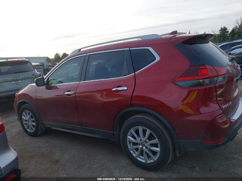 2018 Nissan Rogue Sv VIN: 5N1AT2MT4JC842086 Lot: 43884029