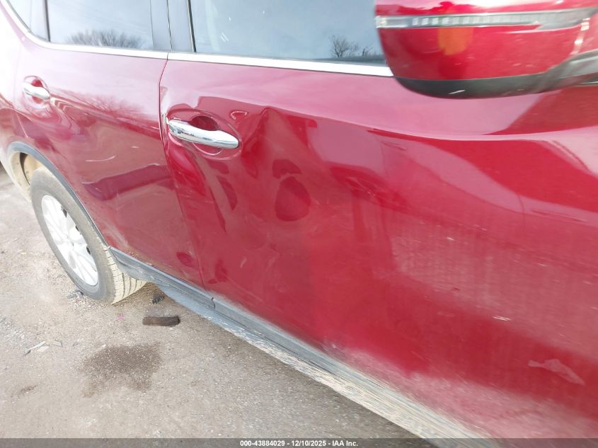 2018 Nissan Rogue Sv VIN: 5N1AT2MT4JC842086 Lot: 43884029