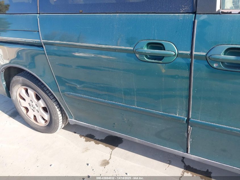 2002 Honda Odyssey Ex VIN: 2HKRL18692H504226 Lot: 43884032