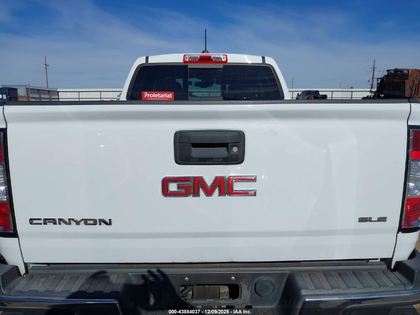 2017 GMC Canyon Sle VIN: 1GTG6CEN7H1184541 Lot: 43884037