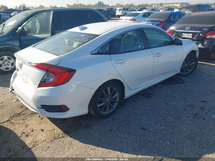 2019 Honda Civic Ex VIN: 19XFC1F33KE015272 Lot: 43884042