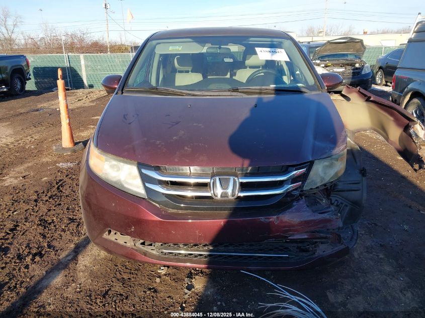 2014 Honda Odyssey Ex VIN: 5FNRL5H48EB078294 Lot: 43884045