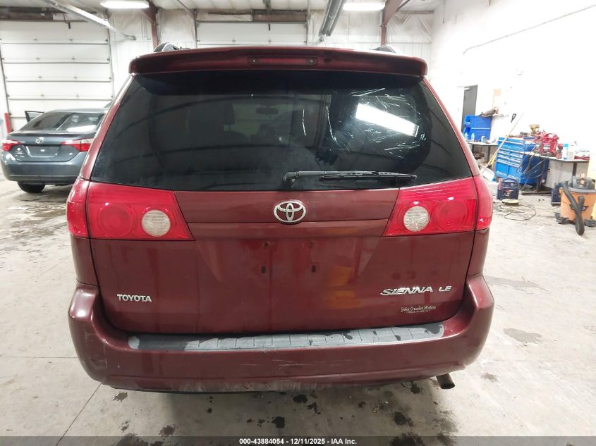 2008 Toyota Sienna Le VIN: 5TDZK23CX8S176517 Lot: 43884054