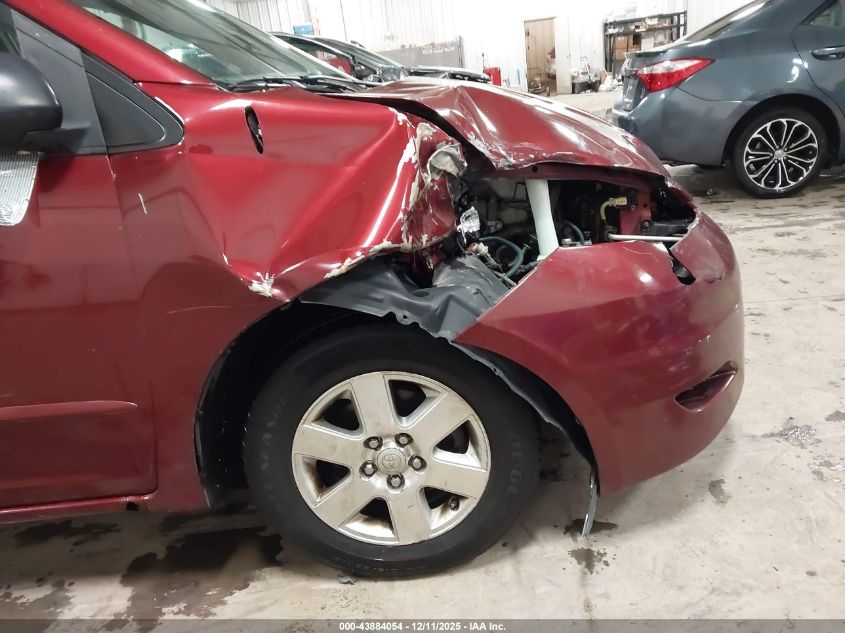 2008 Toyota Sienna Le VIN: 5TDZK23CX8S176517 Lot: 43884054