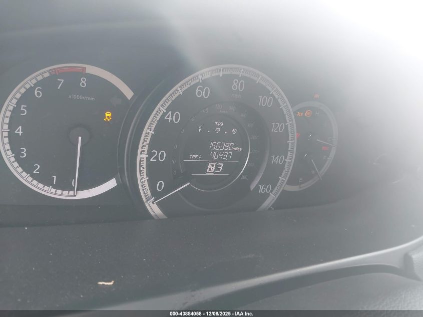 2013 Honda Accord Ex VIN: 1HGCT1B76DA016550 Lot: 43884058