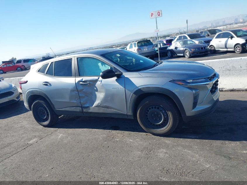 2025 Chevrolet Trax Fwd Ls VIN: KL77LFEP6SC069045 Lot: 43884063